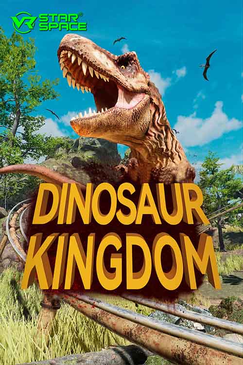 Dinosaur kingdom, Tyrannosaurus Rex, prehistoric world