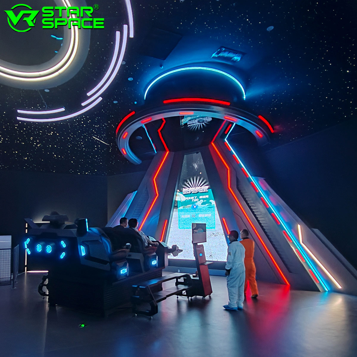 VR Star Space VR Manufacturer Supplier VR machine vr simulator 9D VR