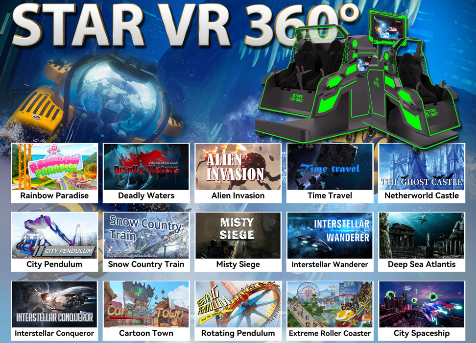 VR Star Space 9D VR Game Machine Manufacturer