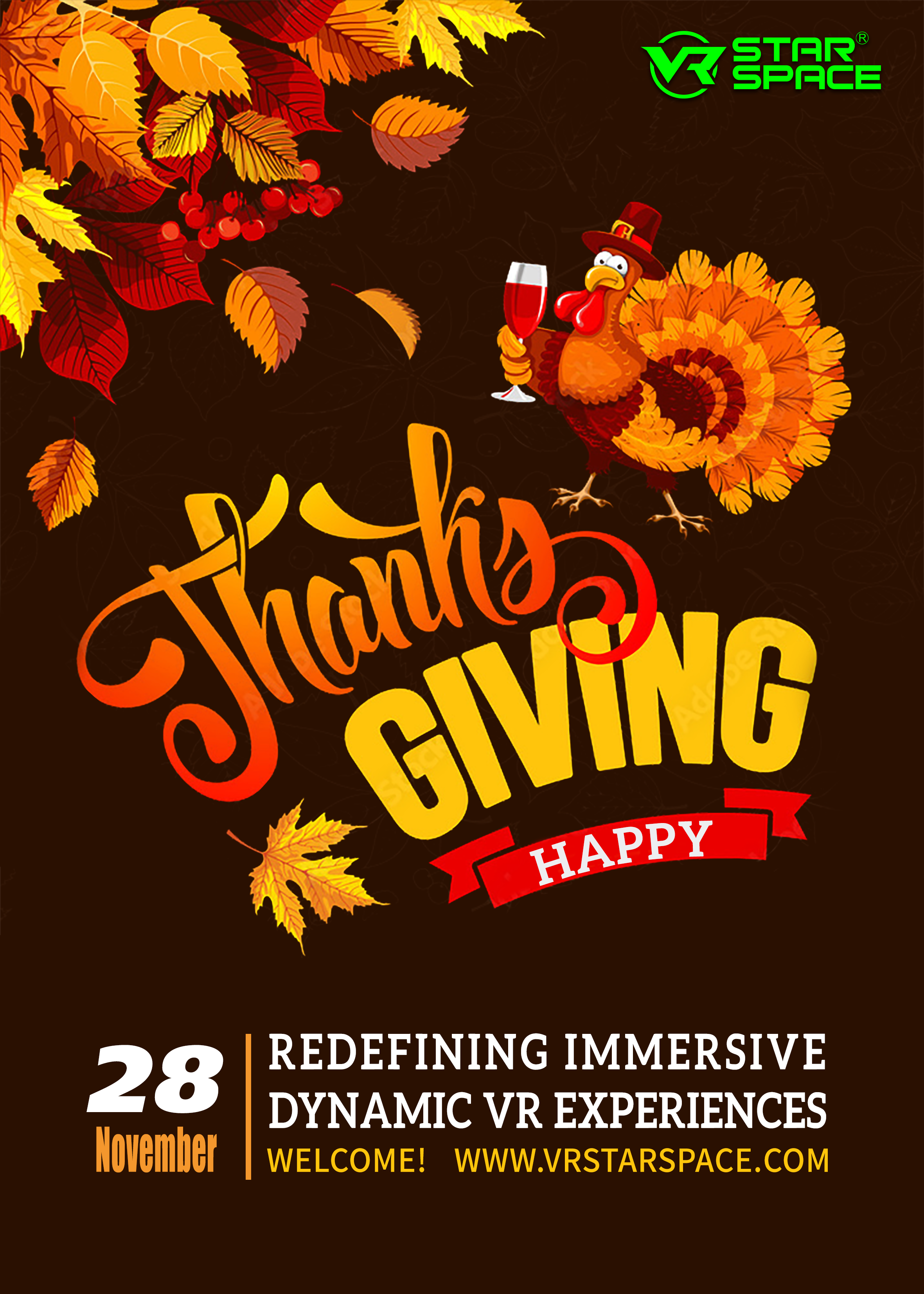 Thanksgiving happy, VR Simulator